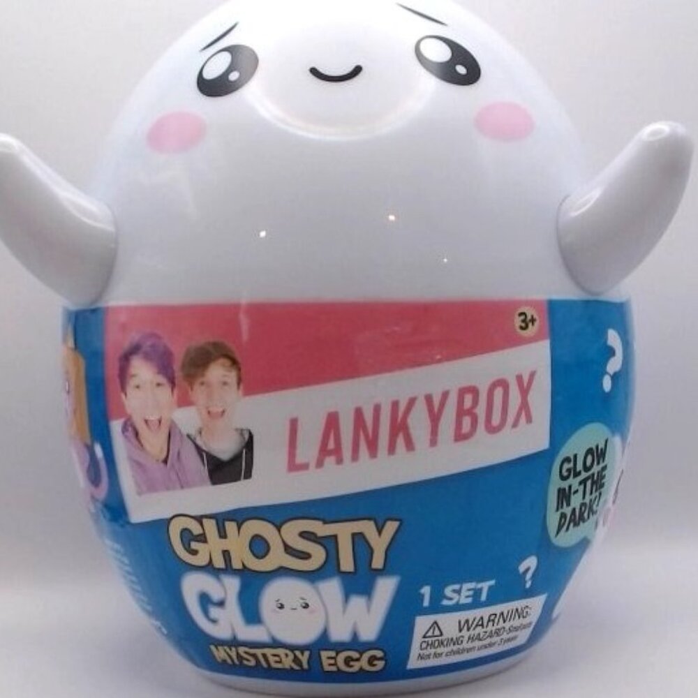 LankyBox‎ Ghosty Glow Mystery Egg Target Exclusive Glow In Dark NEW